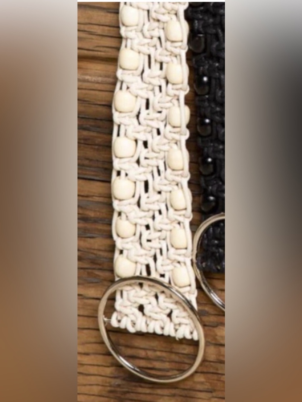 POL macramé belt